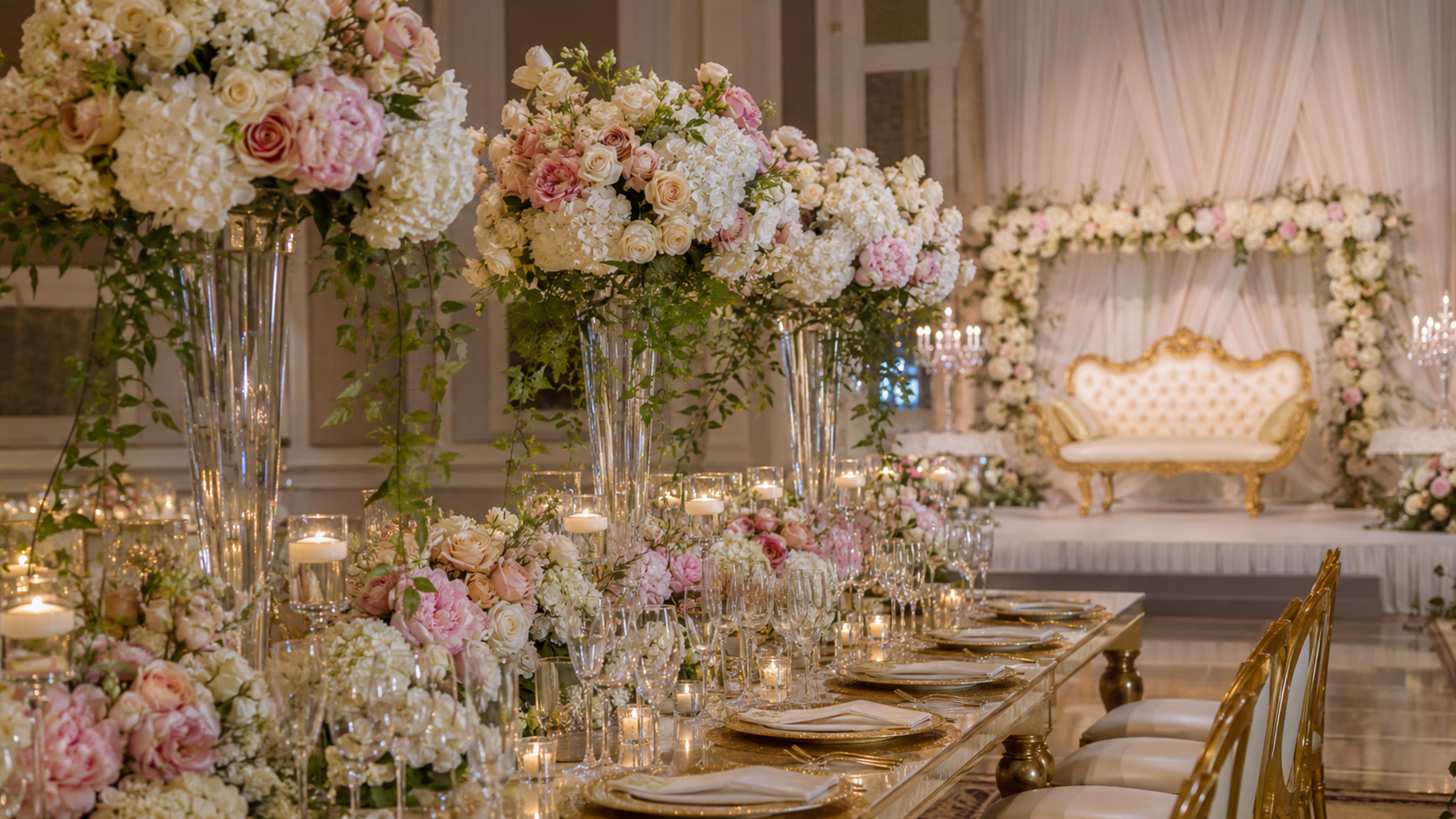 Planning a luxury wedding event